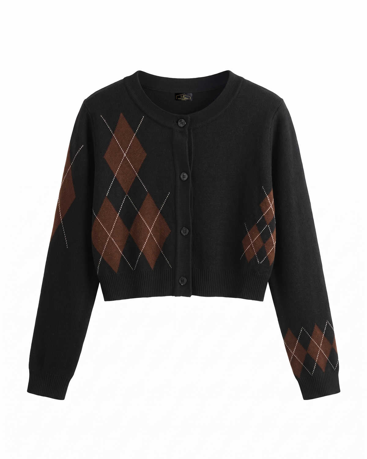 Diamond Crop Cardigan