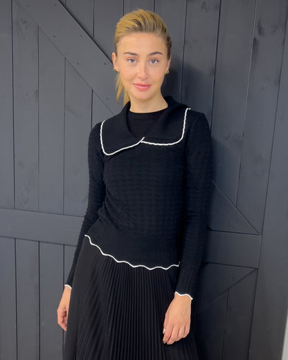 Collar Sweater