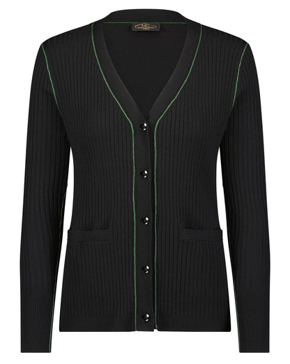 Edged Long Cardigan