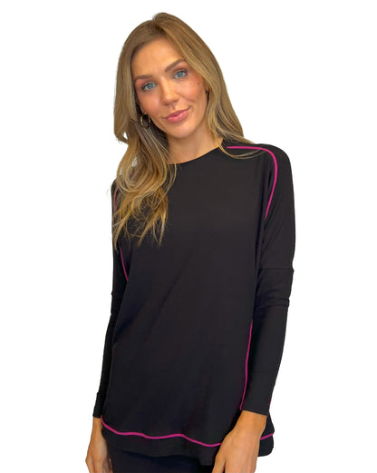 Edged Dolman Tee