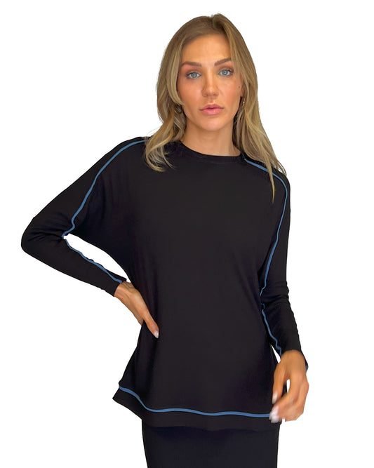 Edged Dolman Tee