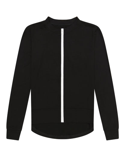 Long Back Zip tee