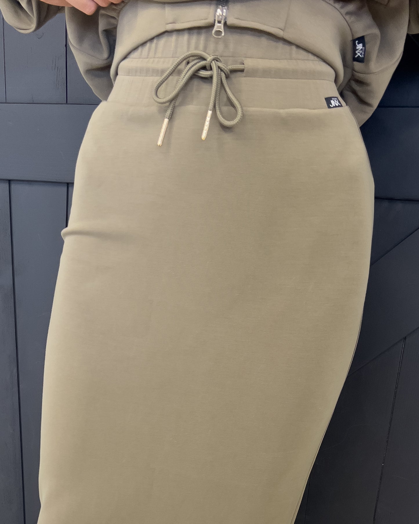 Scuba Midi Skirt