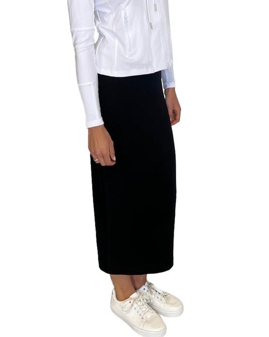 Jersey Midi Pencil Skirt